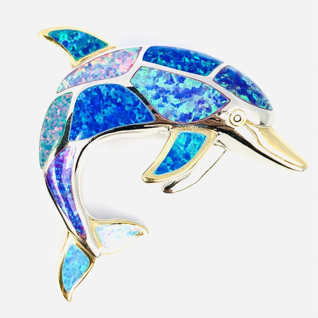 Silver & Gold Dolphin Necklaces