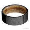 Zirconium Distressed Wedding Band - Image 2