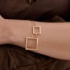 Ludi Bronze Square Bracelet - Image 2