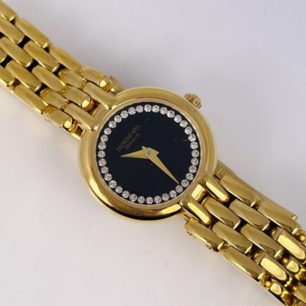 Raymond Weil Ladies 18k Gold Plated Watch