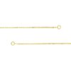 14k Paper Clip Split Chain Necklace 2.5mm - Image 3