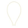 14k Paper Clip Split Chain Necklace 2.5mm - Image 5