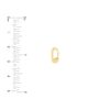 14k Baby Push-lock charm with Diamonds - Image 3