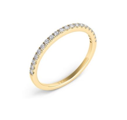 14K Yellow Gold S. Kashi 0.20 ctw Diamond Wedding Band