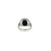 14KW Onyx & Diamond Gents Ring - Image 4