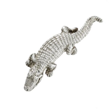 Sterling Silver 1 1/2" Alligator Pendant