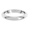 10KW 3MM Comfort Fit Half Round Wedding Band - Image 2