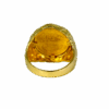 14KY Gents Gold Nugget Ring with a 1997 Eagle 5 Dollar Coin Ring - Image 2
