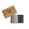 4001 Benchmade 4 Piece Table Knife Set, FB, G10 - Image 2
