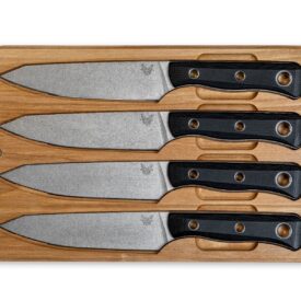 4001 Benchmade 4 Piece Table Knife Set, FB, G10