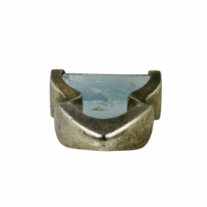 Aquamarine and Sterling Silver Ring - Image 2