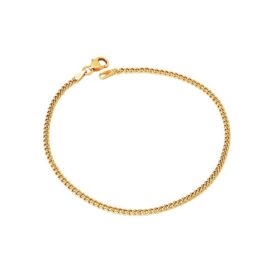 Italian Gold Plated Sterling Bracelet