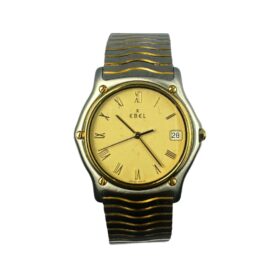 Ebel Men’s Sportwave Two-Tone 18K Yellow Gold & Stainless Steel Watch