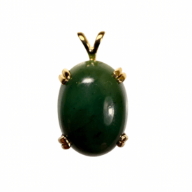 14KY Jade Pendant